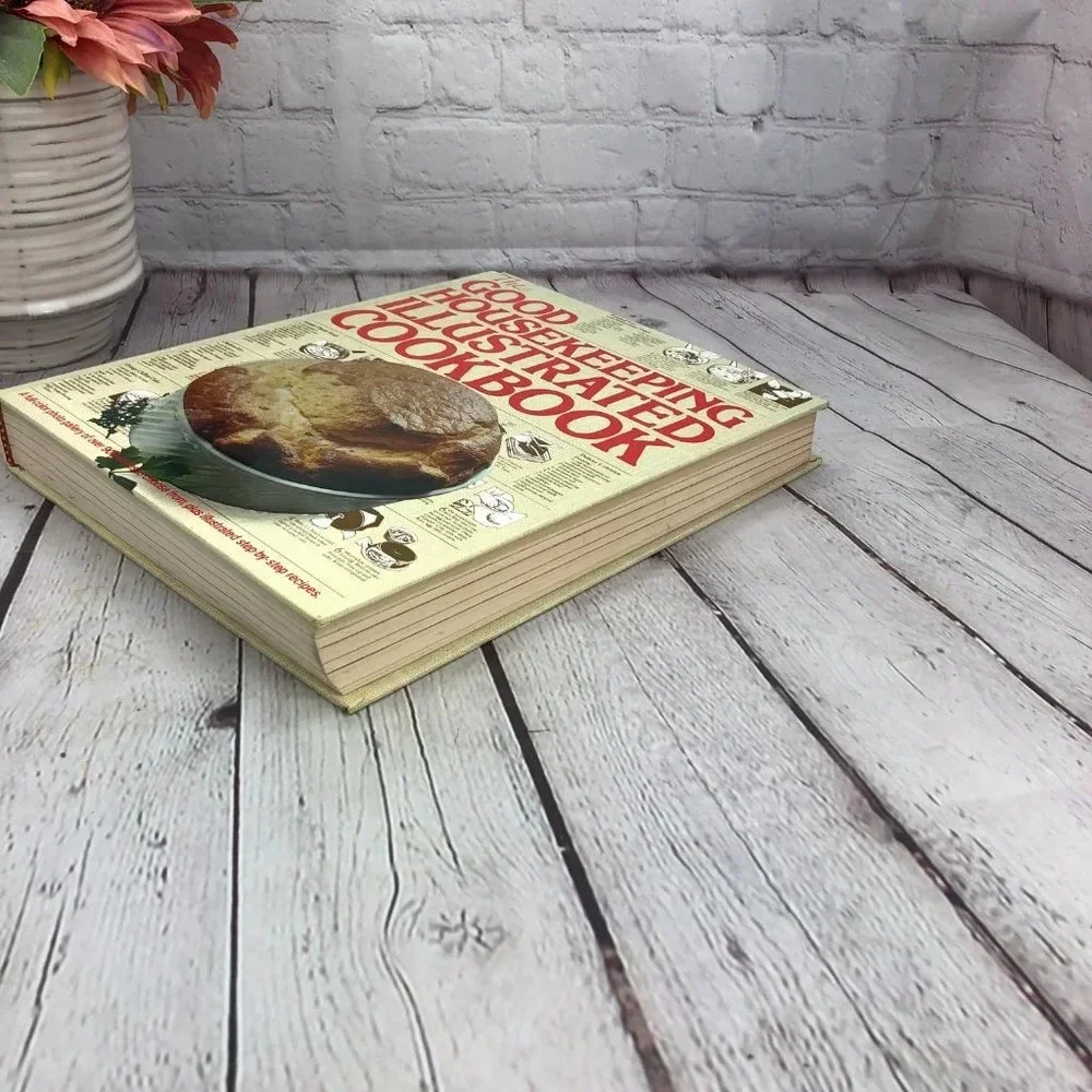 vintage good Housekeeping's illustrated cookbook 1980 cottagecore
